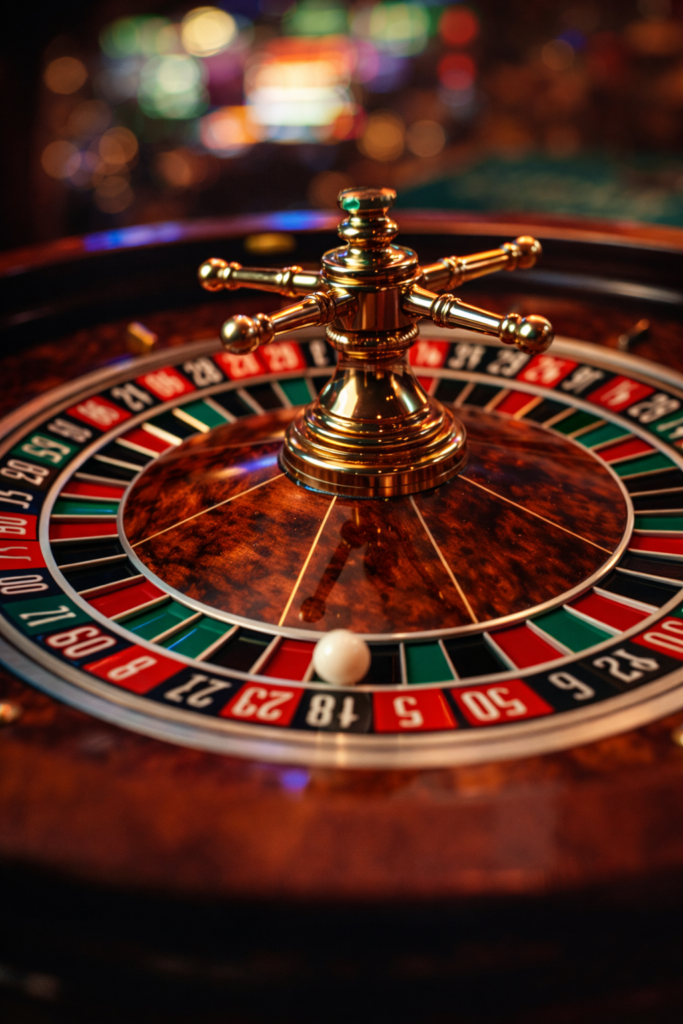 Roulette casino wheel